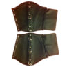 houseofbasciano Medieval renaissance leather gauntlets arm braces