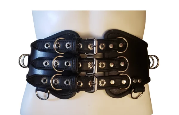 Leather Bondage Belt Waist Cincher