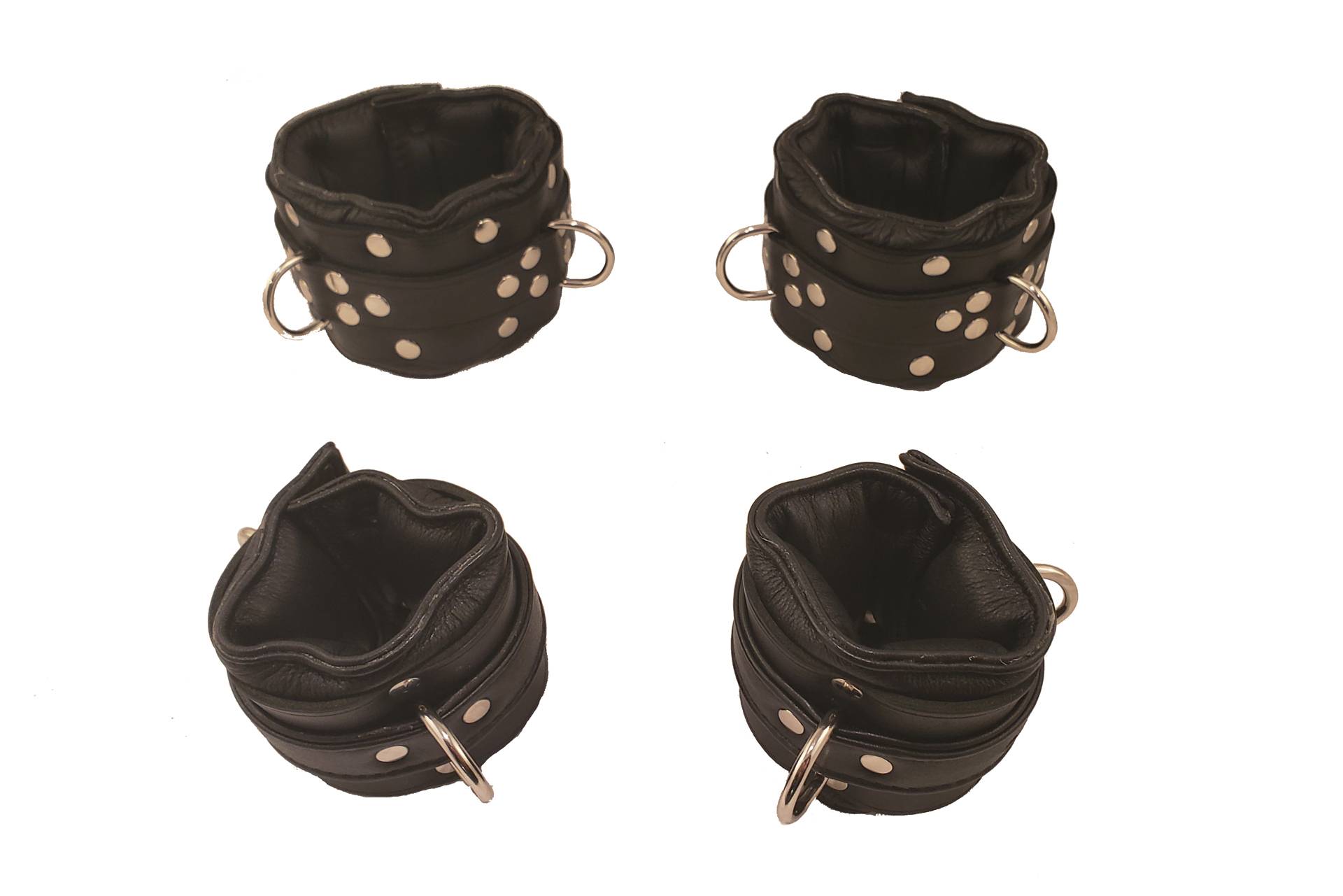 Locking Padded Leather Posture Collar - House of Basciano