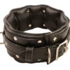Reinforced Padded Locking Bondage Collar - Image 7