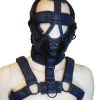 Houseofbasciano M5 muzzle Black blue black front