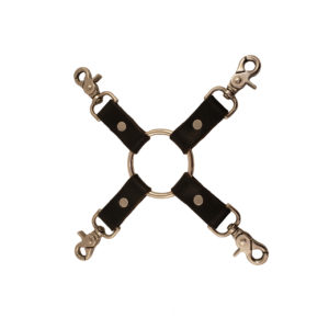 leather hogtie clip