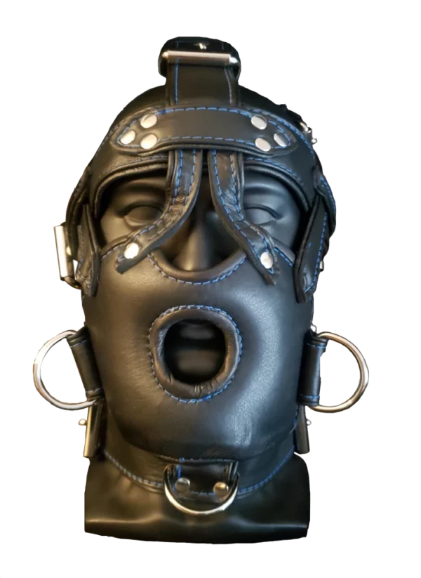 frontal houseofBasciano M3O muzzle black black silver