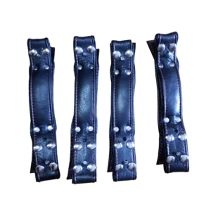 Houseofbasciano Padded Locking leather straps